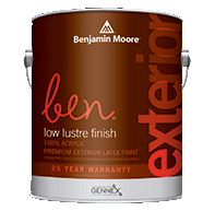 ben Waterborne Exterior Paint- Low Lustre 542