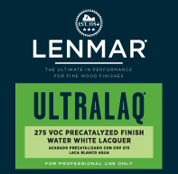 UltraLaq® 275 VOC Water White Precatalyzed Nitrocellulose Lacquer - Flat 1D.2211