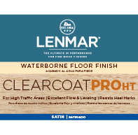 ClearCoat PRO HT Waterborne Floor Finish - Satin 1PR.504
