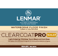 ClearCoat PRO Waterborne Floor Sealer - Amber 1PR.120